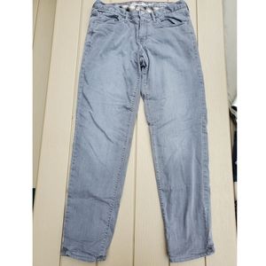 Eddie Bauer Grey Flannel Lined Jeans Women Size 6